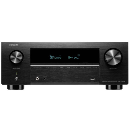 Receiver Denon AVR-X2800H 7.2 Canais 95W 8K Dolby Atmos Bluetooth Alexa Wi-Fi 110V