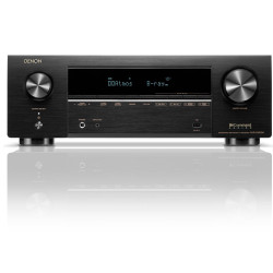 Receiver Denon AVR-X1800H 7.2 Canais 80W 8K Dolby Atmos...