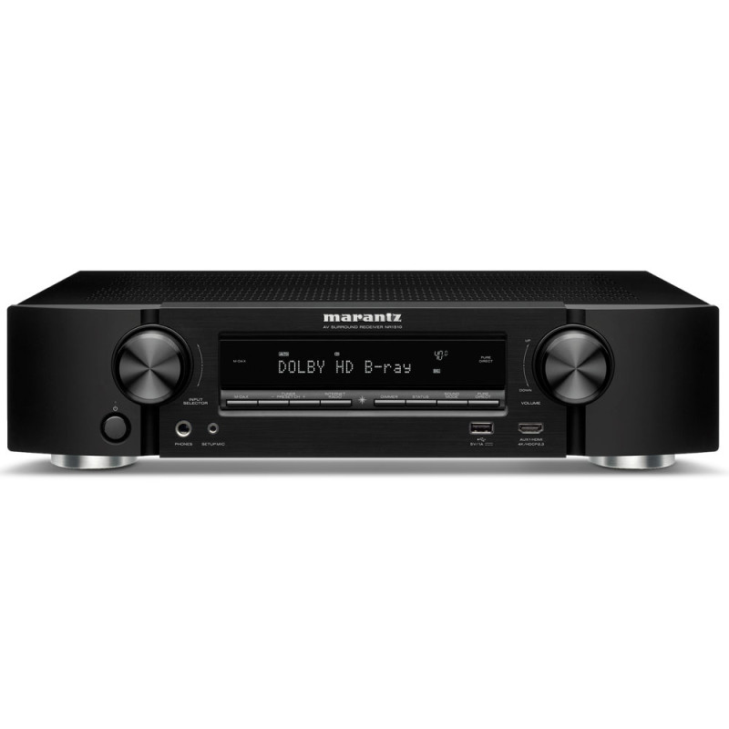 Receiver Marantz NR1510 Ultra Slim Bluetooth 5.2 Canais HDR 4K Dolby Vision Wi-Fi 110V