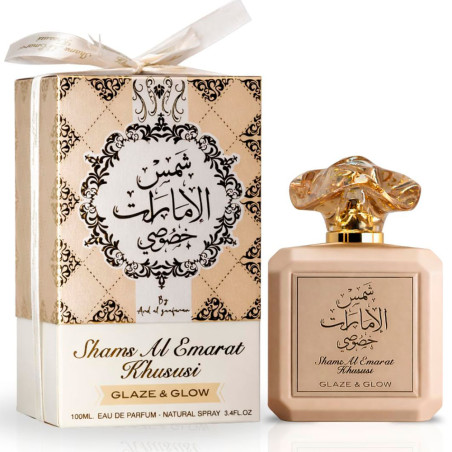 Perfume Ard Al Zaafaran Shams Al Emarat Khususi Glaze Y Glow Feminino 100ML