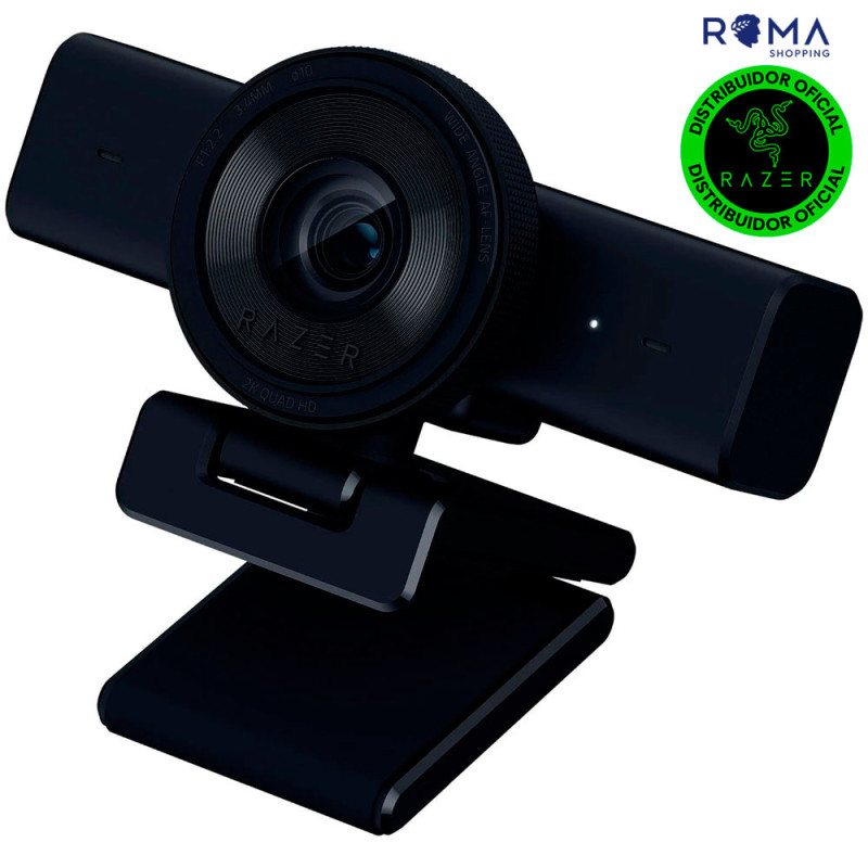 Webcam Razer Kiyo V2 X 1440p 60 FPS USB NASA USB - RZ19-05380100-R3U1