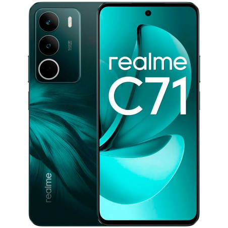 Smartphone realme C71 RMX5303 Dual SIM 8GB+256GB 6.67″ OS 14 - Forest Owl BR 631011005949