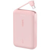 Carregador Portátil Belkin BoostCharge 10K com Cabo Integrado Rosa - BPB021FQPK