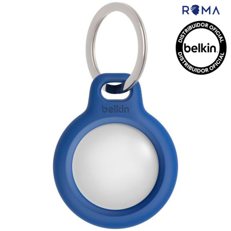 Suporte Seguro com Chaveiro para AirTag Belkin F8W973BTBLU - Azul