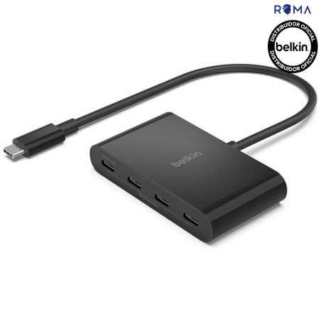 Hub Belkin AVC018BTBK USB-C 4 Portas USB-C