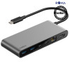 Hub Belkin INC024FQSGY USB-C (2 USB-A/2 USB-C/Ethernet/HDMI/MicroSD/SD)8IN1 Space Gray