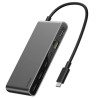 Hub Belkin INC024FQSGY USB-C (2 USB-A/2 USB-C/Ethernet/HDMI/MicroSD/SD)8IN1 Space Gray