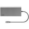 Hub Belkin INC015BTSGY USB-C (2 USB-A/3 USB-C/Ethernet/2 HDMI) 8IN1