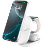 Carregador Wireless Belkin WIZ037KQWH 3-IN-1 25W Magsafe Qi2 iPhone-Airpod-Watch Branco