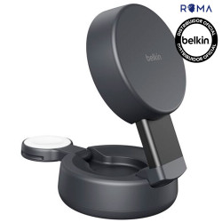 Carregador Wireless Belkin WIZ043KQCH 2-IN-1 25W Magsafe...
