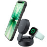 Carregador Wireless Belkin WIZ043KQCH 2-IN-1 25W Magsafe Qi2 iPhone-Watch – Charcoal