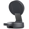 Carregador Wireless Belkin WIZ043KQCH 2-IN-1 25W Magsafe Qi2 iPhone-Watch – Charcoal