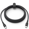 Cabo Belkin USB-C/USB-C 2M 60W Switch 2 Braided Preto ENA008FQ2MBK