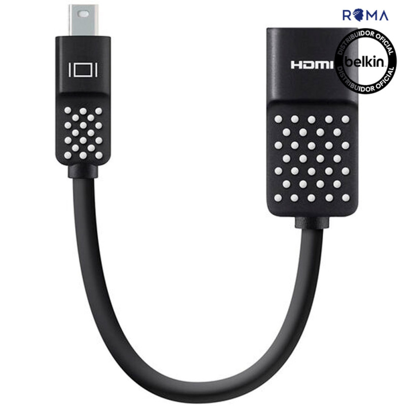 Adaptador Belkin F2CD079BT Mini DisplayPort  para HDMI 4K