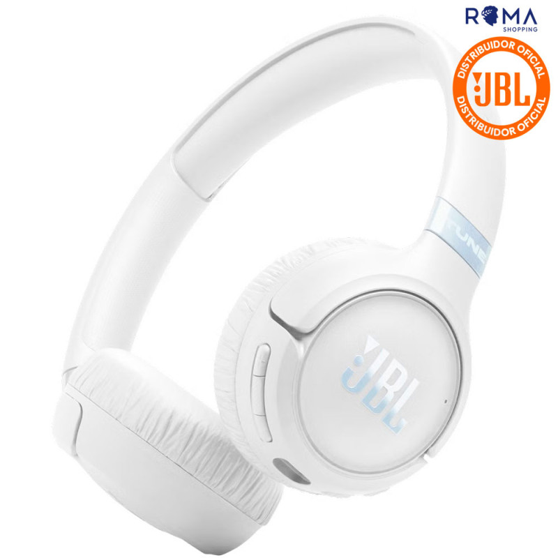 Fone de Ouvido JBL Tune 680NC ANC Bluetooth - Branco
