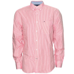 Camisa Tommy Hilfiger Masculino 08578A6502-670 M Vermelho...