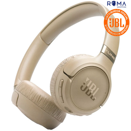 Fone de Ouvido JBL Tune 680NC ANC Bluetooth - Beige