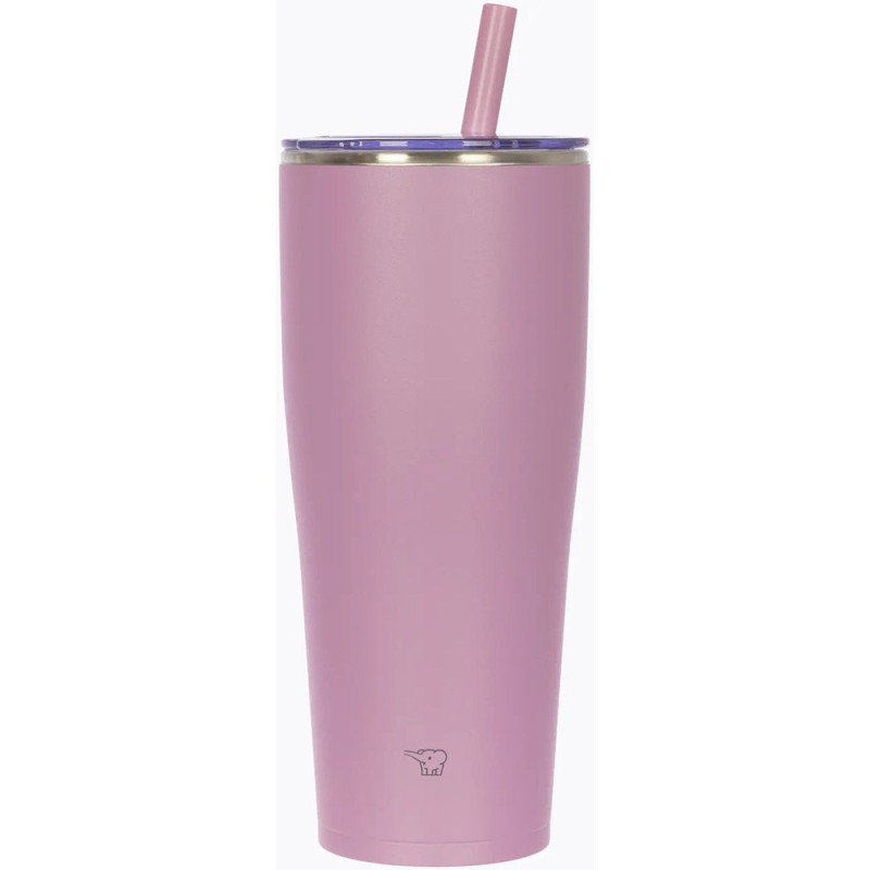 Copo Térmico Zojirushi SX-HA89HVM Com Canudo Encaixe Carro Inox 890ML - Roxo Mauve