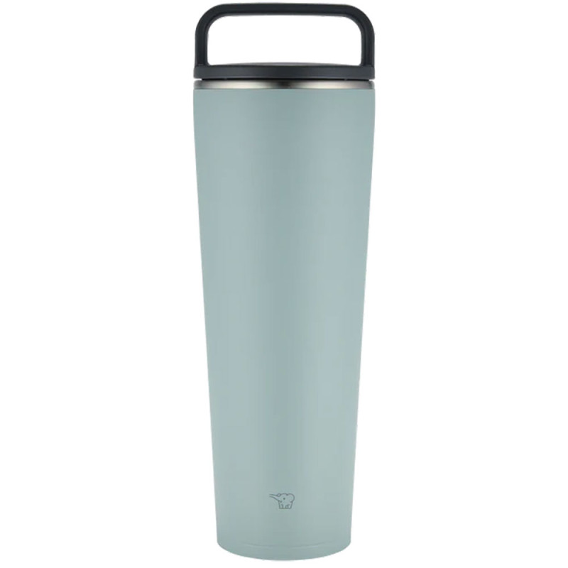 Copo Térmico Zojirushi SX-LA89HGM Com Alça Encaixe Carro Inox 890ML - Verde