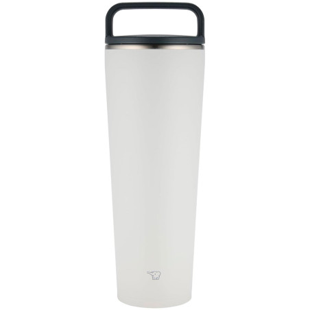 Copo Térmico Zojirushi SX-LA89HWM Com Alça Encaixe Carro Inox 890ML - Branco