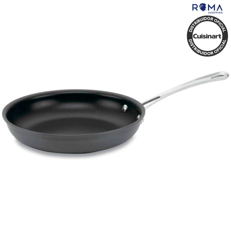 Frigideira Antiaderente Cuisinart 6422-24 Chef's Classic Cerâmica 25CM Preto