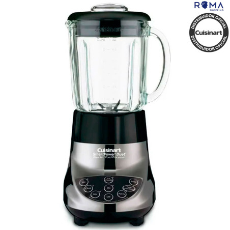 Liquidificador e Processador de Alimentos Cuisinart BFP-703BCP1 Smart Power Duet 110V