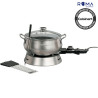 Panela Fondue Elétrico Cuisinart CFO-50CBBR 8 Níveis Aço Inoxidável 2.8L 1000W 110V