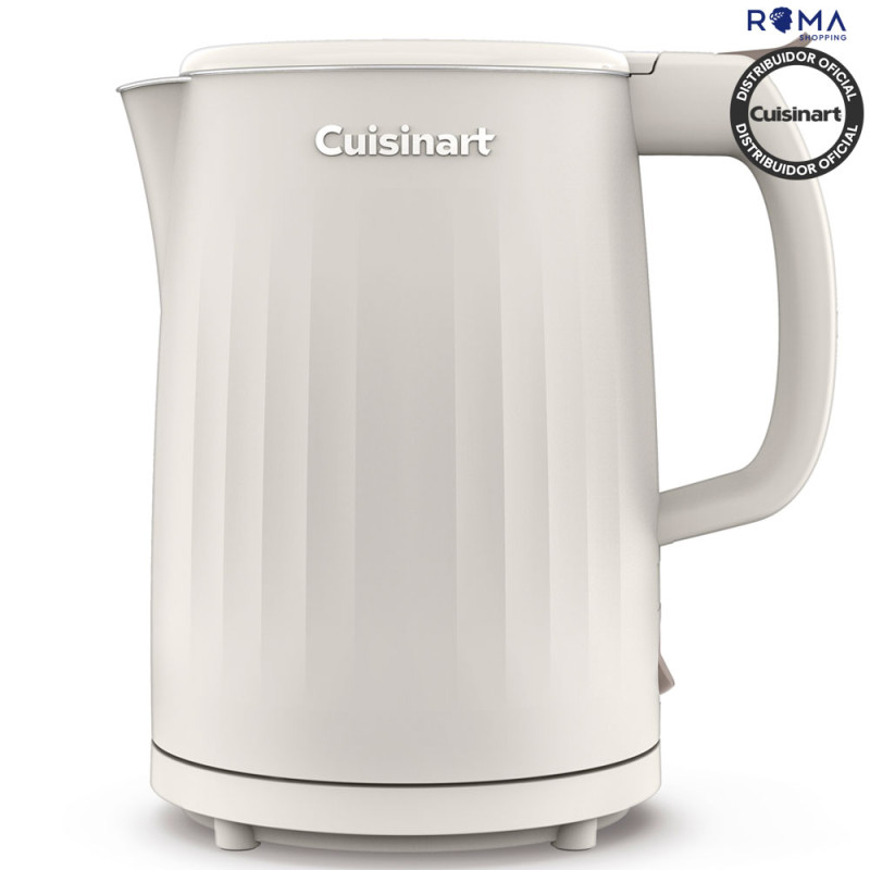 Chaleira Elétrica Cuisinart CK-10TR Soho Inox Parede Dulpa 1L 110V Trufa