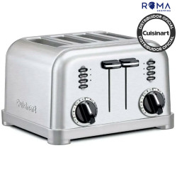 Tostadora Cuisinart CPT-180BR 4 Rebanadas 6 Niveles Inox