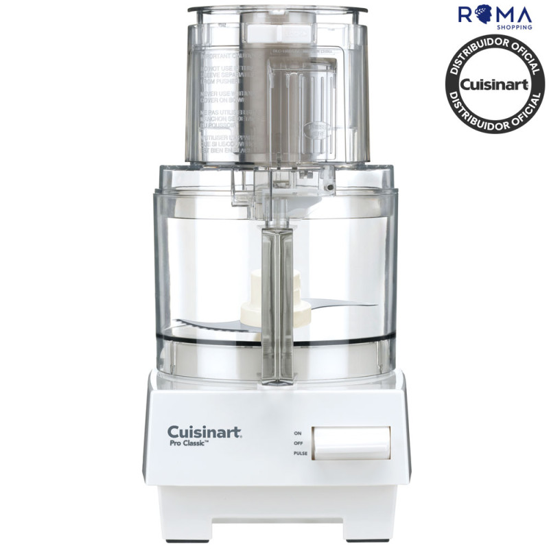 Processador de Alimentos Cuisinart DLC-10SYP1 Pro Classic 7 Xícaras 600W 110V Branco