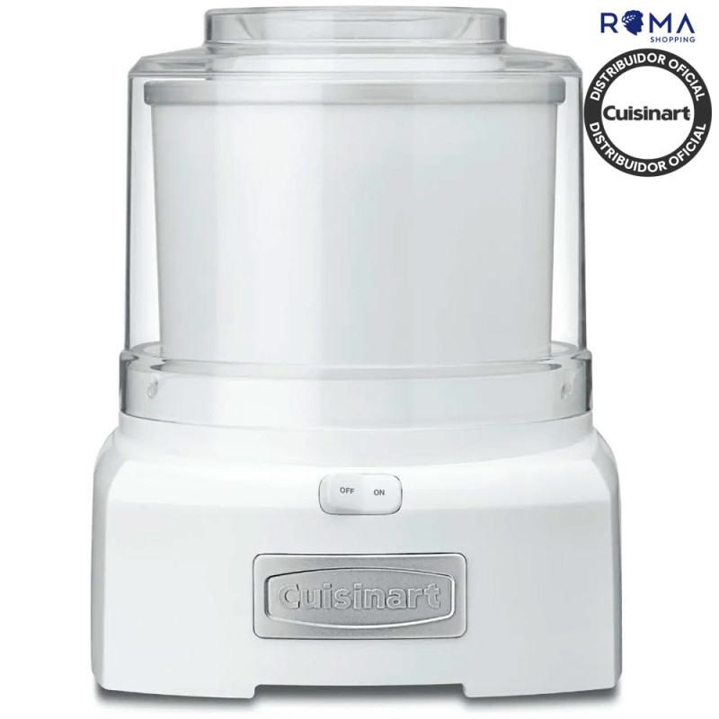 Sorveteira Cuisinart ICE-21BR Frozen Yogurt 1.5L 110V Branco