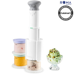 Sorveteira Cuisinart ICE-FD10 Compacta 5IN1 Automática...
