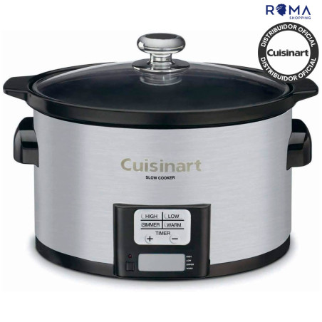 Panela Elétrica Cuisinart PSC-350 Programável Digital Cuba Cerâmica 3.5L Inox 110V