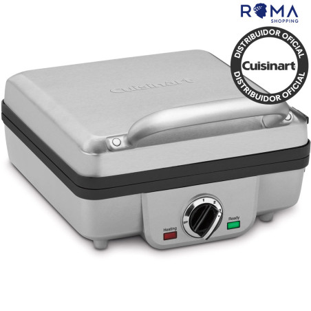 Wafleira Belga Cuisinart WAF-300NAS 4 Fatias Quadrada Inoxidável 110V