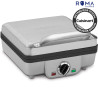 Wafleira Belga Cuisinart WAF-300NAS 4 Fatias Quadrada Inoxidável 110V