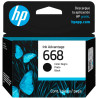 Cartucho HP 668 3ML Preto - 7FP37VL