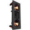 Caixa de Som para Embutir Klipsch PRO-25-RW-LCR Retangular 94dB 300W Peak Branco 5.25” (UND)