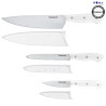 Jogo de Facas Cuisinart C77MWTR-3PC Rebites Triplos Branco - 6 Peças