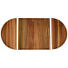 Tábua de Corte Oval Cuisinart CWB-AMOC Madeira de Acácia