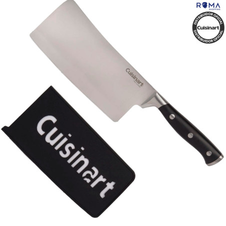 Faca Cuisinart TRC-CLVBC Triplo Rebite com Protetor de Lâmina 18CM