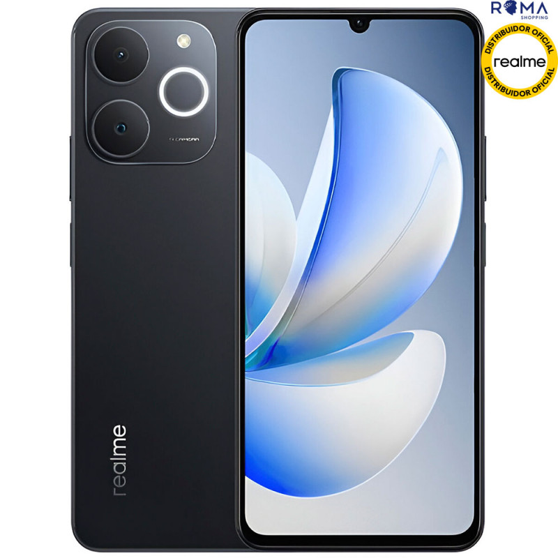 Smartphone realme Note 70 RMX5313 Dual SIM 4GB+128GB 6.74″ – Preto BR 631011007295