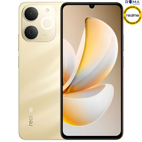 Smartphone realme Note 70 RMX5313 Dual SIM 4GB+128GB 6.74″ - Dourado BR 631011007290