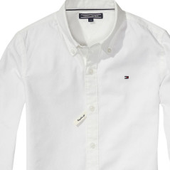 Camisa Masculina Tommy Hilfiger KB0KB01649-100 Branco