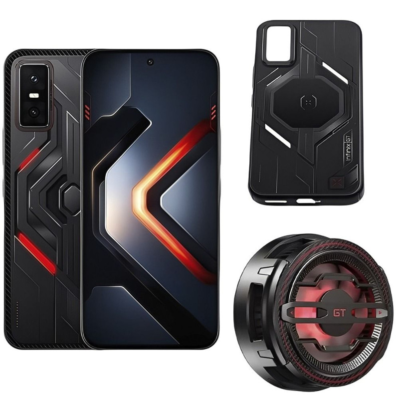 Smartphone Infinix GT 30 Pro X6873 Kit Gamer Dual SIM 12GB+256GB 6.78″ Dark Flare 10081328