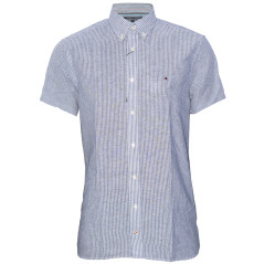 Camisa Tommy Hilfiger Masculino M Cinza MW0MW01554-902
