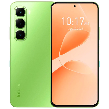 Smartphone Infinix HOT 60i X6728 LTE Dual SIM 8GB+256GB 6.75″ Meadow Green 10075066