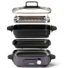 Grill Multicooker Cuisinart com Panela a Vapor GR-M3BR 1.400W 5L 127V
