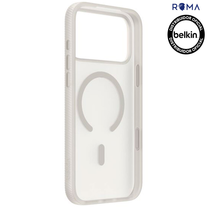 Case Belkin iPhone 17 Pro Max SheerForce Grip Candy Areia - MSA036FQSA