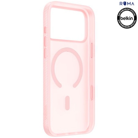 Case Belkin iPhone 17 Pro SheerForce Grip Candy Soft Rosa - MSA035FQPK