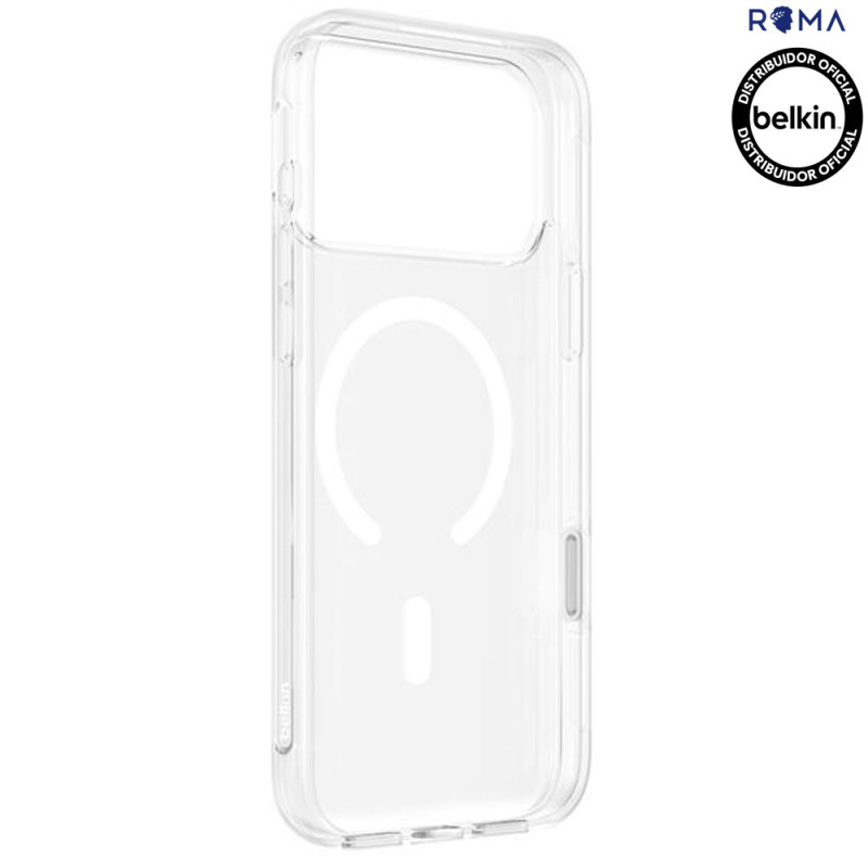 Case Belkin iPhone 17 Pro Max SheerForce Grip Tranparente - MSA032FQCL